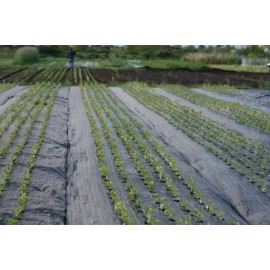 HOOPLE 5Oz Weed Barrier Pro Garden Landscape Fabric Dual Layer Cross-Over Weed Block - Two Layer 3x180ft