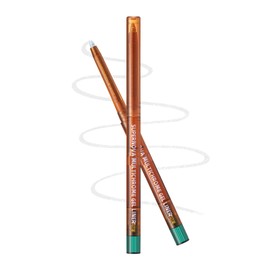 Chameleon Gel Eyeliner Pencil-1pcs Silver Metallic High Pigmented Glitter Eye Liner Pen, Long Lasting Waterproof,Color Changing Shimmer Eyeshadow Pencil,Mother's Day Makeup Gift for Women Girl-05