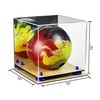 Better Display Cases Acrylic Bowling Ball Display Case with Mirror