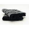Lex's Linens Pack of 2 Black & White Stripe Multi