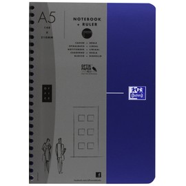 Oxford Office Essential 100102938 - Note Pads + Spiral Rule - Random Color