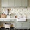 proprodiudiu Peel and Stick Wallpaper Boho Modern, Green, 17.7 x