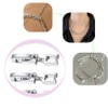 4 PCS Bracelet Extender Clasps,Granmagazz Fold Over Clasp, Fold Over