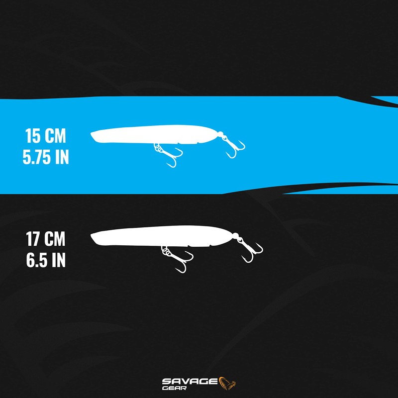 Panic Pencil Popper 5 3/4" (White Glow) 3254 One Size