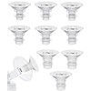 Flange Inserts 9PCS 13/15/17mm*3 Compatible with Momcozy M5/M6/M9/S12pro/S9pro/Spectra/Medela/Willow/TSRETE 24mm Breast