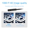 P100 Industrial Endoscope 8mm 1080P Digital Borescope IP67 Waterproof Snake