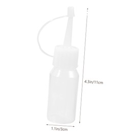 VICASKY 12pcs Hair Dye Applicator Bottles with Pointed Mouth Durable Squeeze Bottles for Hair Coloring Shampoo Conditioner and Scalp Treatments Easy to Use and Refillable