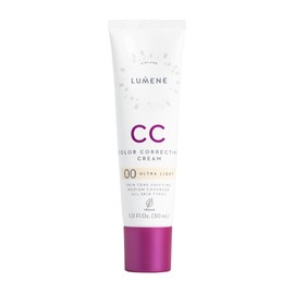 LUMENE CC Cream Color Correcting Cream with SPF 20 & Medium Coverage For All Skin Types, Vegan 30 ml Ultra Light