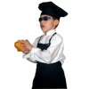 CHEFSKIN - Gorro de chef para niños, color negro, Negro,