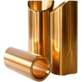 The Rock Slide Polished Brass Slide - Medium