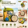 Mesh Beach Sand Removal Bag for Family Trips – Nylon