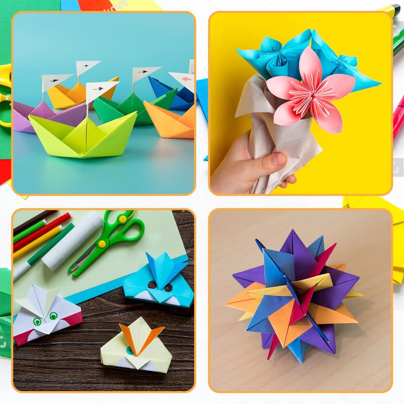 moinkerin 200 Sheets Origami Paper A4 29.7 x 21 cm