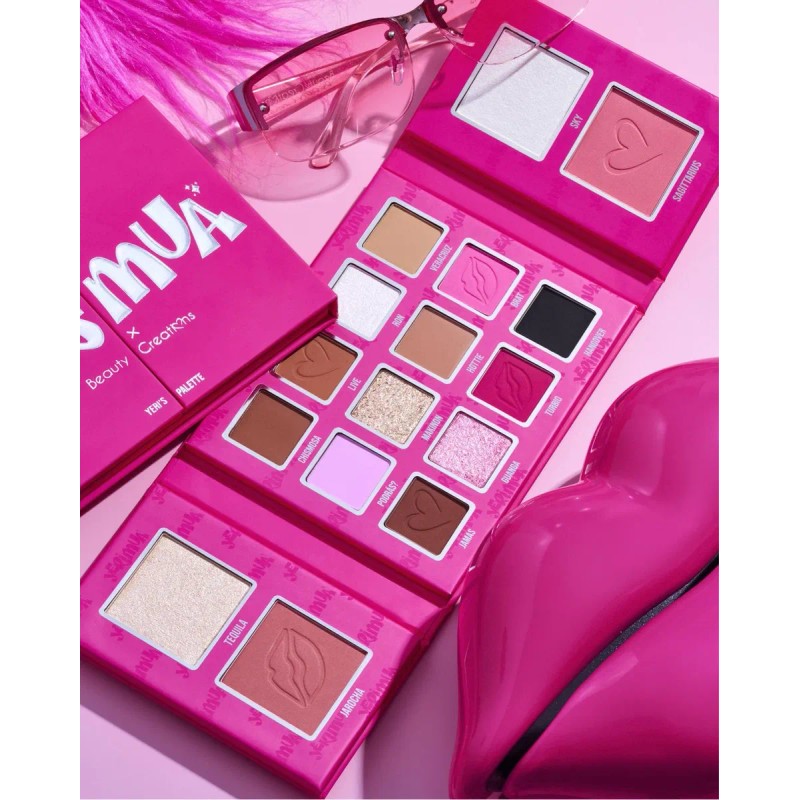 Yerimua Paleta De Sombras Y Rostro Yeri's Beauty Creations X