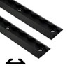 VanEssential 12" Venture Track T-6 Aluminium L-Track Black Anodized (Floor