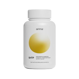 ARIMA | 5-HTP Suplemento Alimenticio | Antidepresivo Natural, Mejora Estado de Ánimo y Controla Apetito | Apoyo en Estrés, Sueño y Migrañas | 60 Cápsulas Veganas con Griffonia Simplicifolia