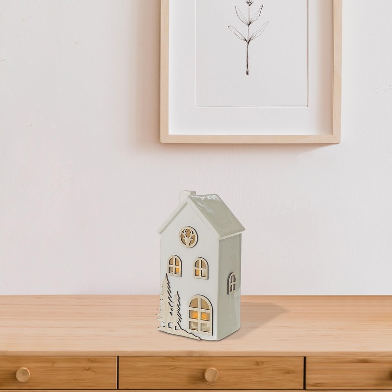 Maison Concepts Led Ceramic Tall House