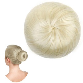 Traziewell Hair Bun Donut Ladies Hair Extensions Scrunchies Drawstring Accessories Pieces for Women Synthetic Chignons Hair Piece 0324
