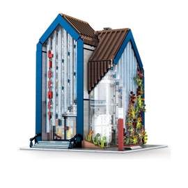 General Jim's Modern Library Glass Modular Building Blocks Set