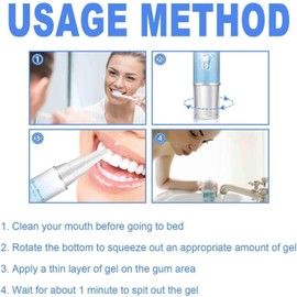 4pcs Mullend Gum Repair Gel Treatment, 2025 Mullend Teeth Repair Gel, Natural Toothpaste Treatment, Protect Repair Toothpaste, Protect Gums & Oral Care, Deeply Cleaning Gums, Fresh Breath