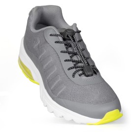 HOMAR Elastic No Tie Shoelaces Stretch Tieless Shoe Laces with Lock Device for Kids Adults Elastic No Tie Shoe Strings