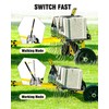 BlumeTrec Tow Behind Dethatcher, Pull Behind Lawn Dethatcher with Spring
