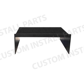 Custom Install Parts Dash Storage Bin Organizer Accessory Shelf Cubby - Black - Fits 2014 2015 2016 2017 2018 2019 C7 Stingray Z06 Grandsport Corvette