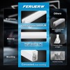 FERUERW Hexagon Garage Lights 3 Level Dimmable, High Brightness 168W