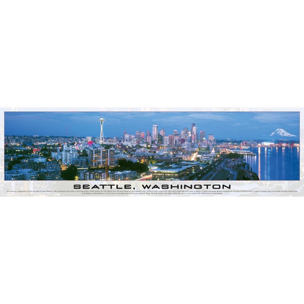 Buffalo Games Seattle - Panoramic Puzzle