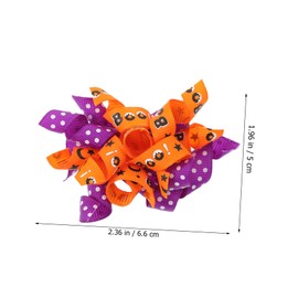 WOONEKY 10pcs Dog Bow Puppy Bow Pet Costume Supplies Hair Bows for Dogs Female Dog Accessories Pet Hair Bowtie Dog Accessories for Small Dogs Pet Headdress Girl Puppy Accessories