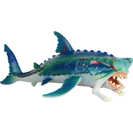Deep Sea Monster Fish Toy Children, Children Simulation Animal Model, Toy Monster Fish Model Shark Crocodile Mini Creatures Figure Fish Mouth Retractable Eldrador Monster