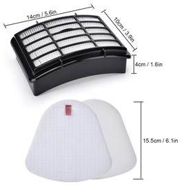 EATBALE Filter & Foam Kit for Shark Navigator Lift-Away NV350, NV351, NV352, NV355, NV356, NV356E, NV357, NV360, NV370, NV391, UV440, UV490, UV500, UV540, UV541, UV550 Vacuum