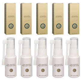 5pcs Hair Growth Serum Spray Herbal Extract Nourishing Scalp Treatment Hair Thickening Spray 30ml
