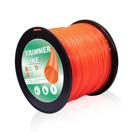 Inren 080 Trimmer Line Heavy Duty Commercial Grade Round 0.080 Inch String Trimmer Line,Weed Eater String .080Inch-1214Ft-3Lb Fits Most of String Trimmer(080" 3LB Round)