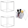 siawadeky Transparent Acrylic Box Set of 2 with Lids, Candy