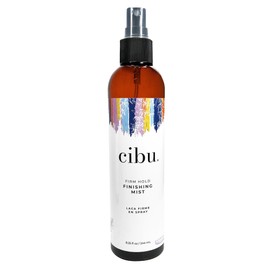 CIBU Firm Hold Finishing Mist - Lightweight Finishing Hair Spray - Long-Lasting Firm Hold Hair Spray with Rosemary Extract, Aloe Leaf Extract, and Jojoba Oil- 8oz