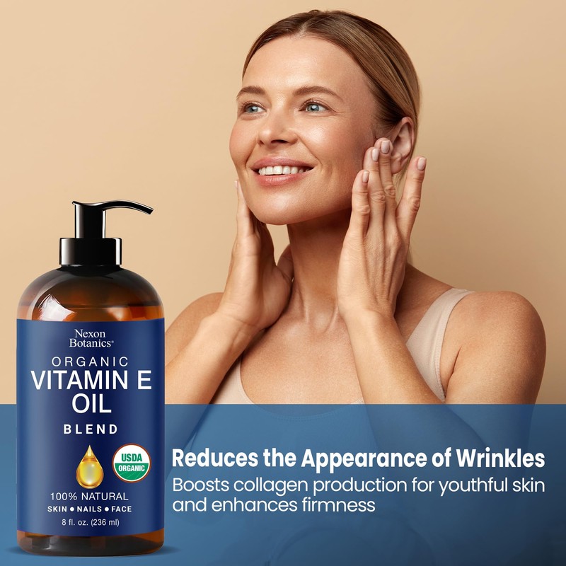 Nexon Botanics Organic Vitamin E Oil Blend 8 fl oz