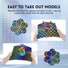 IdeaFormer IR3 Double Sided Smooth Rainbow Mesh + Rainbow Plaid