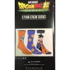 Bioworld Dragon Ball Z 3 Pair Crew Socks Size 8-12