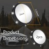NoBrand Blind Spot Mirrors 2 Pack, Side View Mirror Blindspot