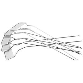 Bosmere Small-Faced Zinc Metal Plant Marker with Carbon Pencil, 10" High (Pack of 20)