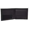 GERMANUS Max Leather Wallet, black, Classic