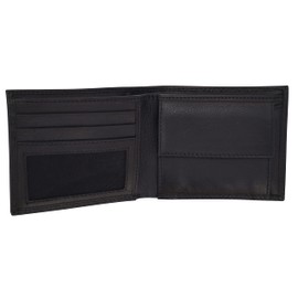 GERMANUS Max Leather Wallet, black, Classic