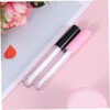 Mikinona 20pcs Fashion Lip Gloss Tubes Transparent Lip Color Containers