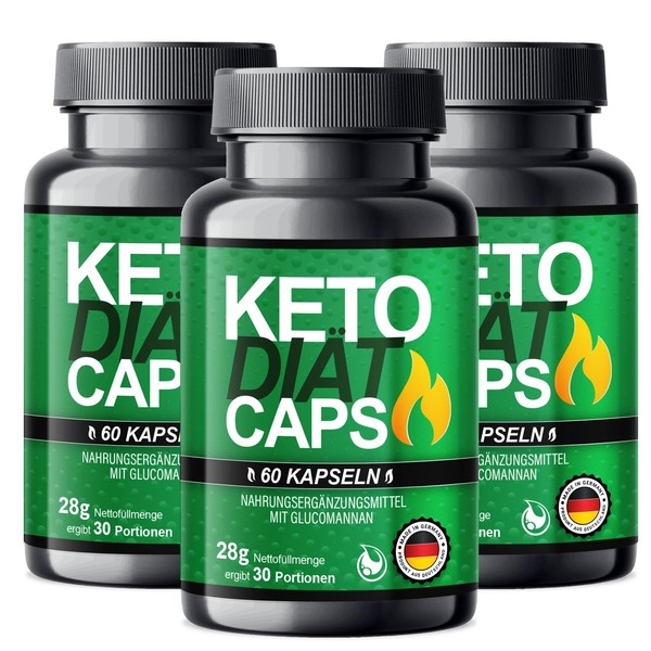 Saint Nutrition® Keto Diet Caps - Metabolism Formula Extreme, Fast & Finally for Women + Men with High-Quality Natural Ingredients, Dietary Supplement Pack of 180