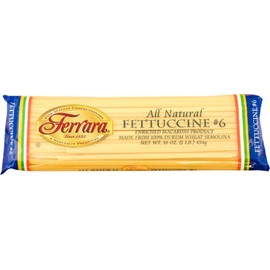 Ferara Pasta, Fettuccine, 1-Pound (Pack of 20)