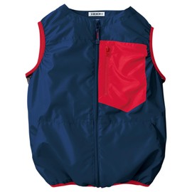 Musashino Uniform Murakami Clothing HOOH V2209 Vest Bicolor Workwear Work Clothes Summer Heatstroke Prevention Cooling Lightweight Leisure Outdoor Comfortable Wear Single Item《025-V2209》