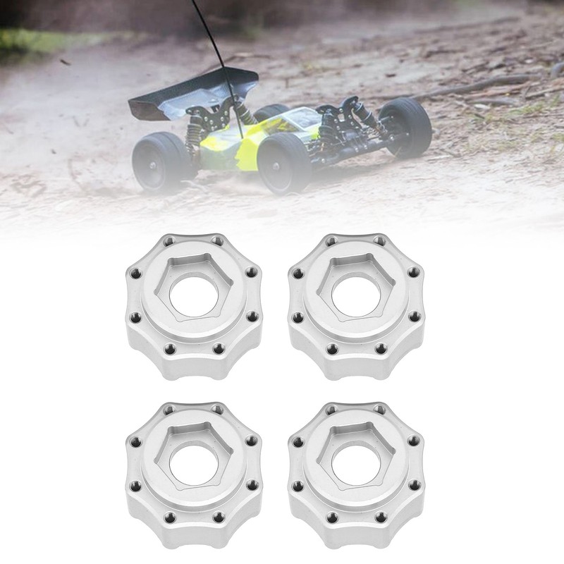 4pcs 17mm Hex Adapter Professional Aluminum Alloy Fine Machined 3.8