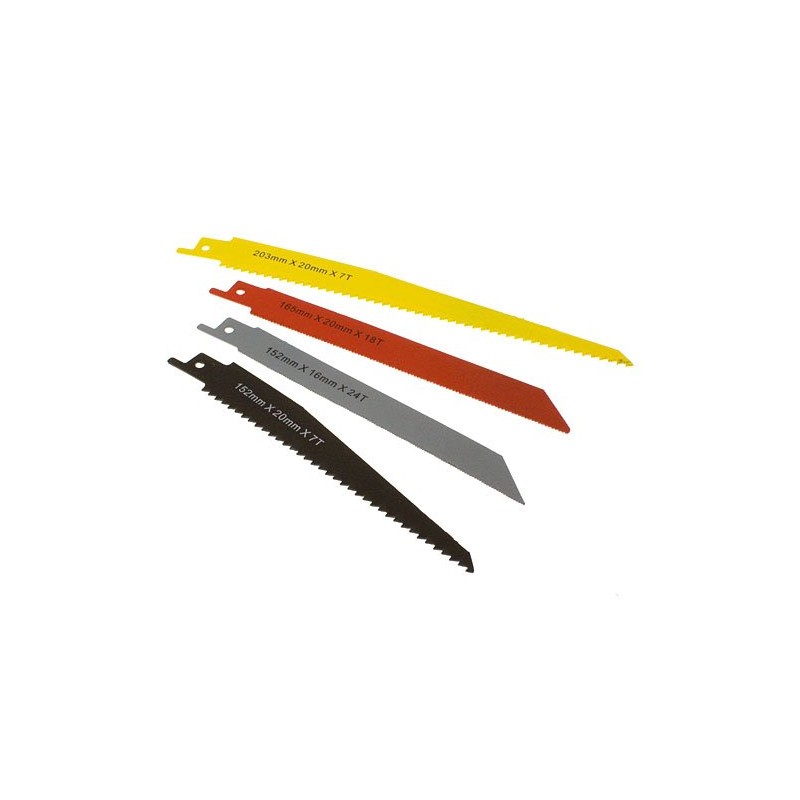 Voche 10 Piece Reciprocating Saw Blade Set - Multi-Colour +