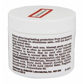 Yodora Deodorant Cream Non Irritating Long Lasting Odor Protection Original 2oz