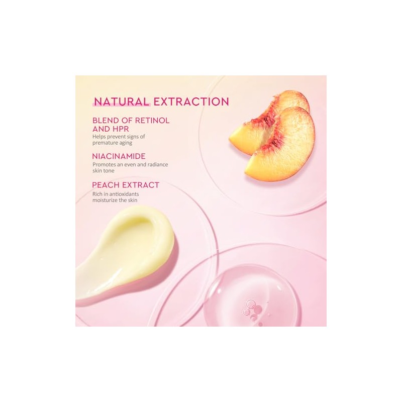 Crema Facial Noche Retinol Hpr Niacinamide Textura Desigual Piel Opaca